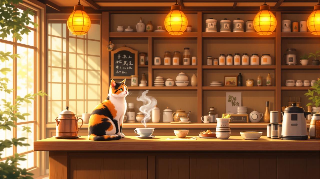 免费短剧无广告动态 - 免费短剧无广告全新原创剧目《猫与茶》今日上线，治愈系短剧再添力作